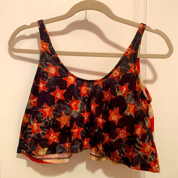 Obey “Vintage” (2009) American Crop Top - Picture 1 of 6